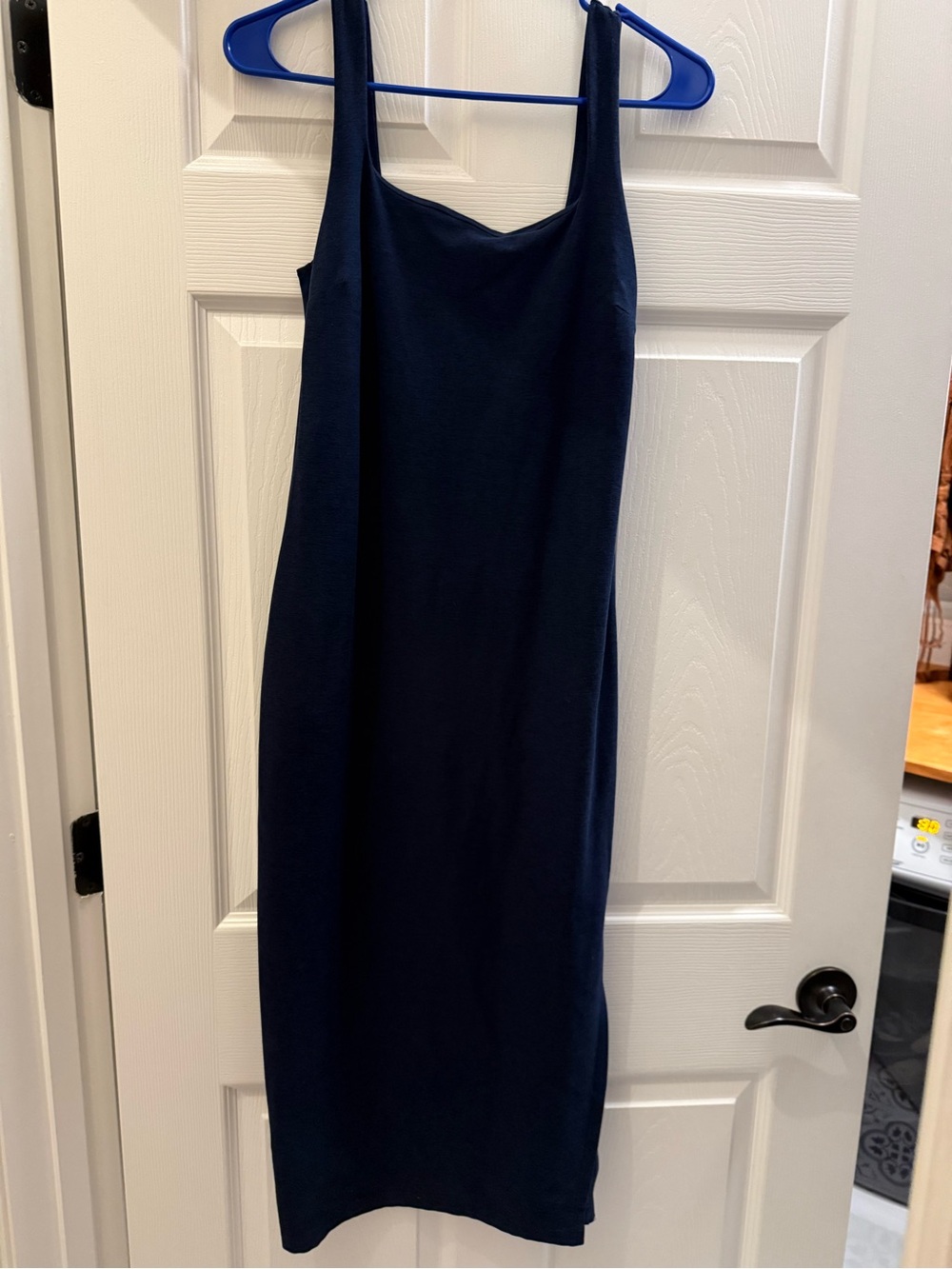 Beyond Yoga Dark Navy Sleeveless Midi Tank Dress